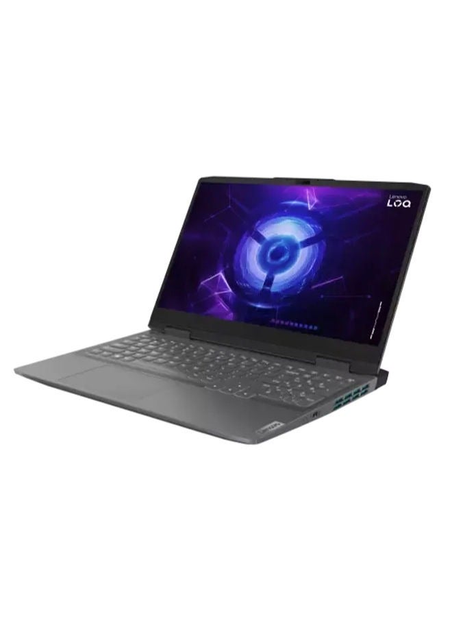 Lenovo LOQ 15IRH8 Laptop With 15.6 inch Core I7-13620H / 16GB Ram / 512 SSD / 6GB Nvidia GeForce RTX Series 4050 DOS English/Arabic Storm Grey (open Box) Storm Grey