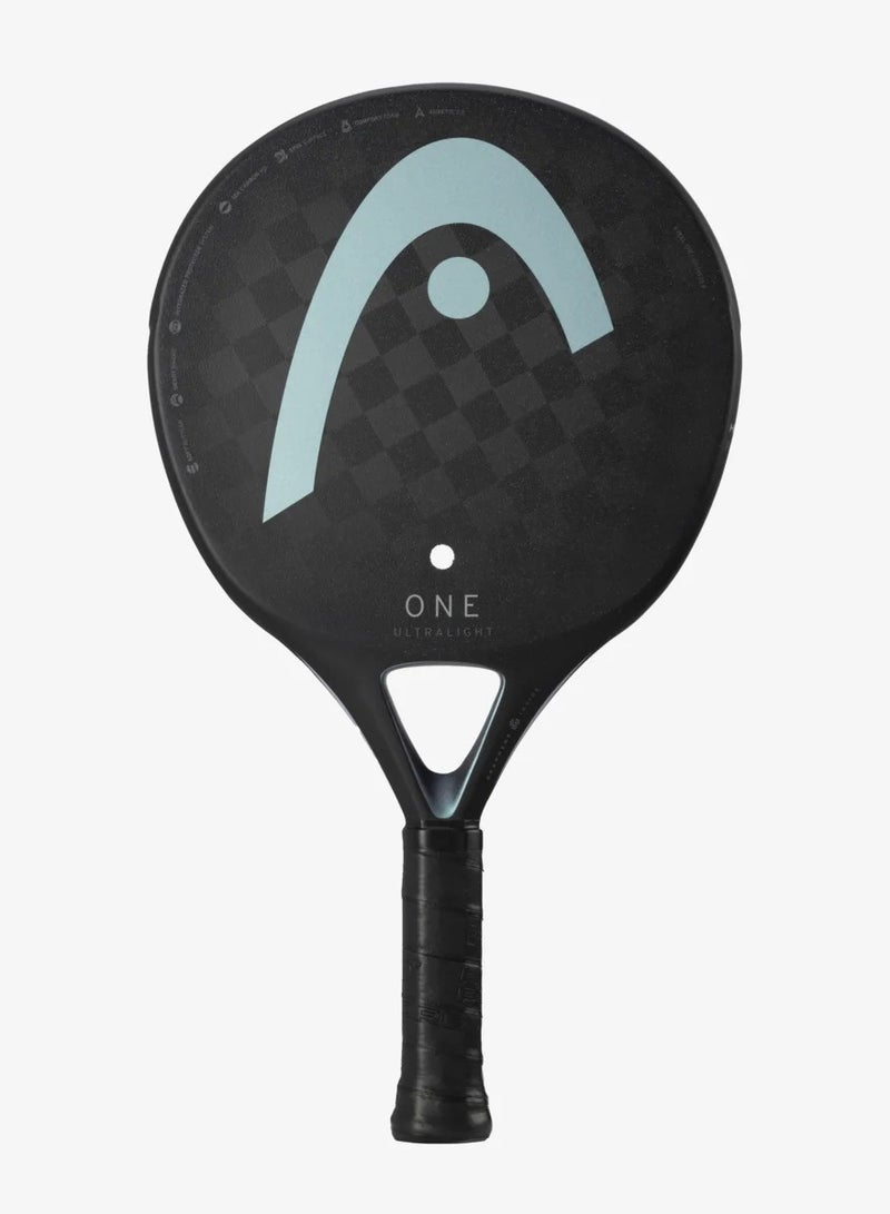 HEAD One Ultralight Black Padel Racket by Head - Image 2