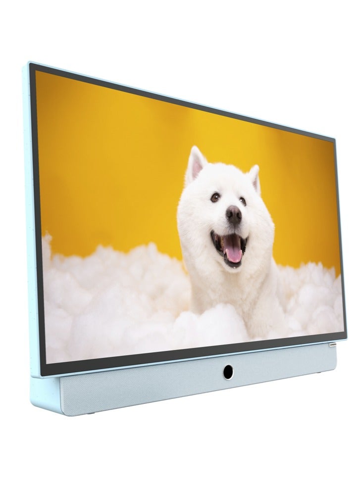 سكاي ورث تلفزيون تخييم ذكي عالي الدقة مقاس 24 بوصة، مزود بمنفذ HDMI وUSB وتردد 60 هرتز، وببطارية مدمجة تدوم حتى 3 ساعات (Google TV)، ضمان سنتين، 24LP60G-B أسود - Image 3