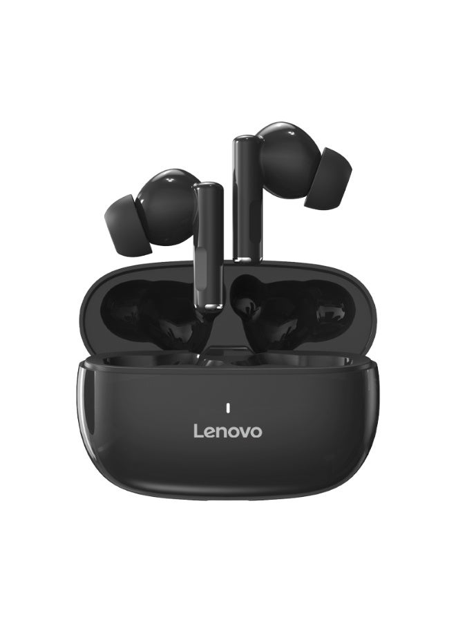 Lenovo TA210 In-Ear Wireless Earbuds, Bluetooth 5.4 Headphones, Active Noise Cancellation, USB-C Charging,13mm Drivers , Wireless Earbuds With Replacement Eartips, black - Image 1