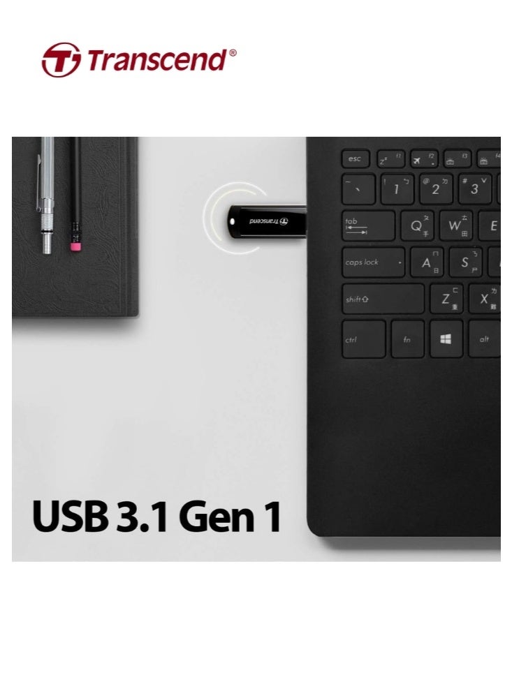 Transcend USB 3.1 Gen 1 Flash Drive, 5 Gbps | JetFlash 700 | TS256GJF700 256 GB - Image 3