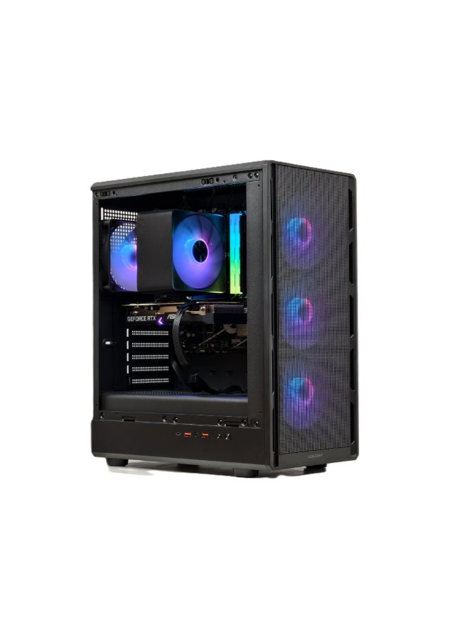 إس بي سيست حاسوب ألعاب Apex 3060 مع معالج Intel Core i5-12400F/ذاكرة RAM 16GB DDR5/قرص SSD سعة 1TB/بطاقة رسومات Nvidia GeForce RTX 3060 بسعة 12GB/نظام Windows 11 Pro - Image 1