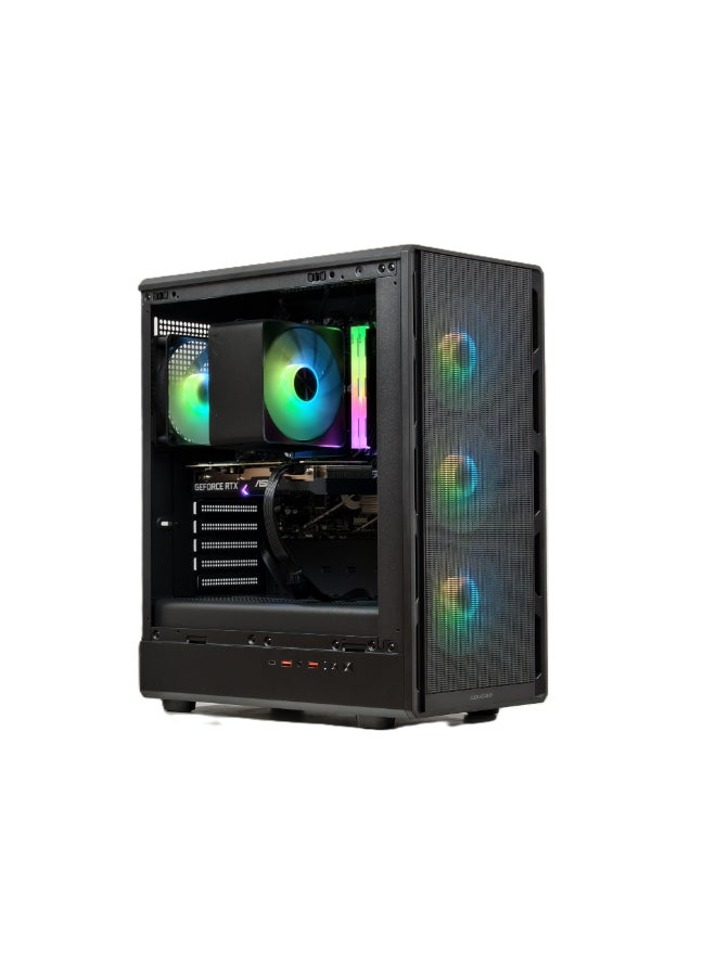 إس بي سيست حاسوب ألعاب Apex 3060 مع معالج Intel Core i5-12400F/ذاكرة RAM 16GB DDR5/قرص SSD سعة 1TB/بطاقة رسومات Nvidia GeForce RTX 3060 بسعة 12GB/نظام Windows 11 Pro - Image 3