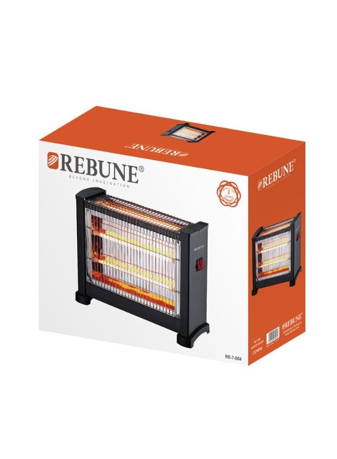 ريبون سخان كهربائي - 2000 وات - 5 عناصر أنبوبية من الكوارتز - Image 2