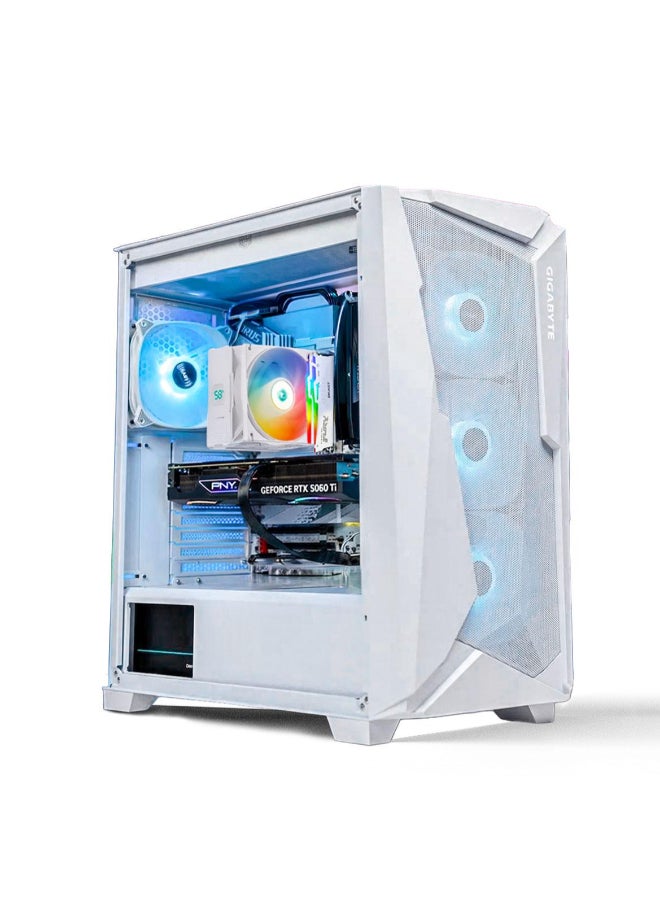 انفني ارك حاسوب ألعاب مع معالج إنتل كور i5-14400F/ذاكرة RAM 16GB DDR5/قرص SSD 1TB/بطاقة رسومات Nvidia GeForce RTX 5060 Ti 8GB/ويندوز 1 برو - Image 1