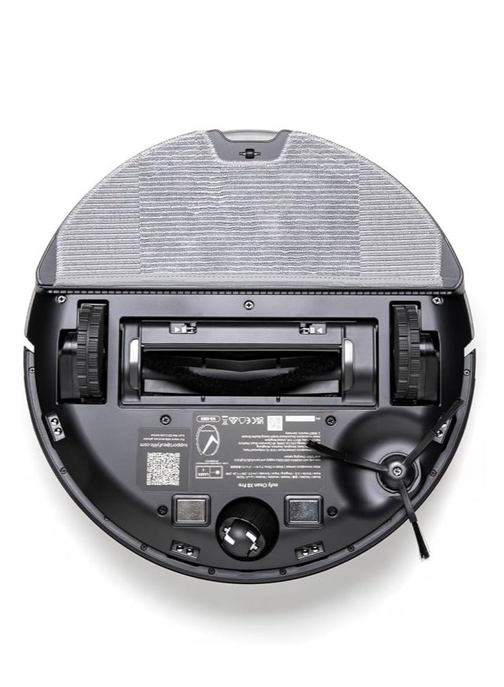 إيوفي Vacuum Mop Replacement Pads, Compatible with eufy X8 Pro Series Robot Vacuums, Washable and Reusable Soft Mopping Pad Parts Accessories 10 W ‎T29F10A1 grey - Image 3