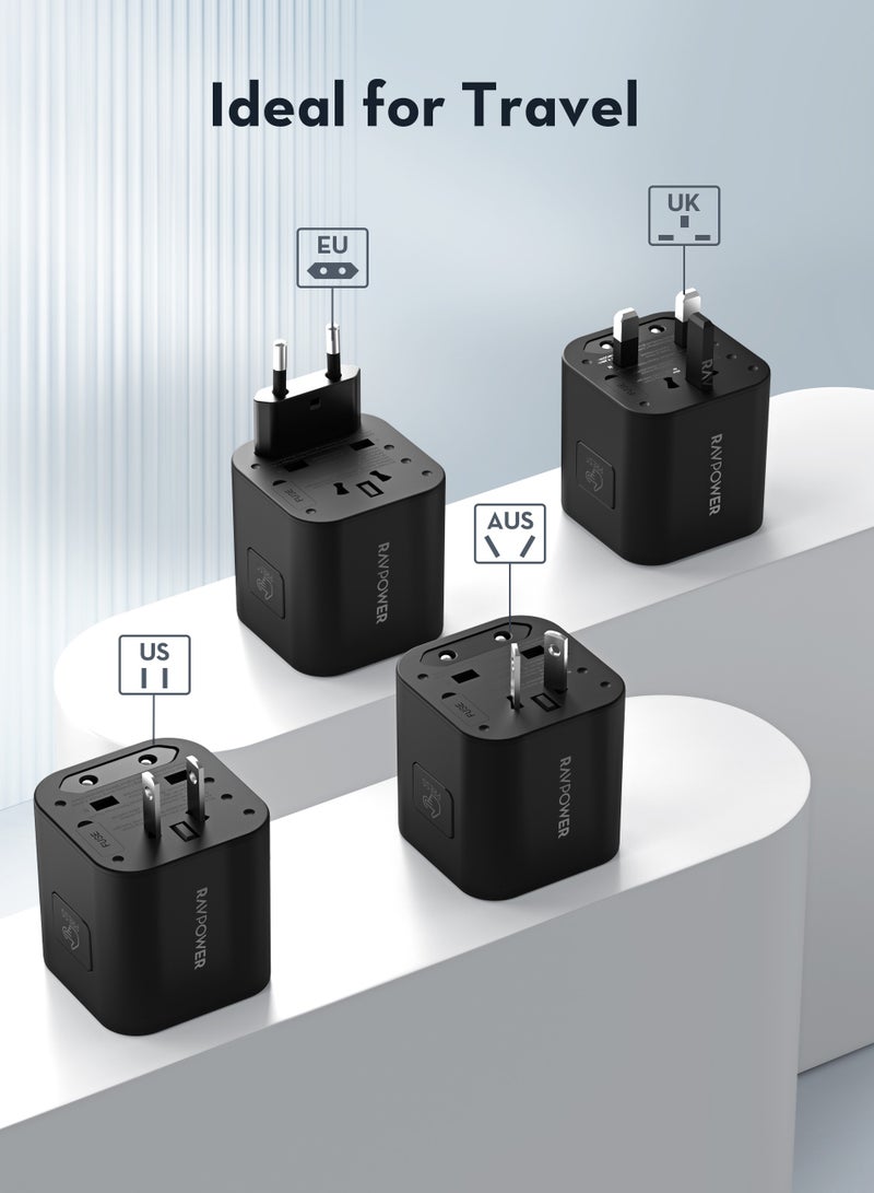 راف باور - فيش سفر راف باور متعدد المداخل بقوة 1840 واط - اسود - Image 4