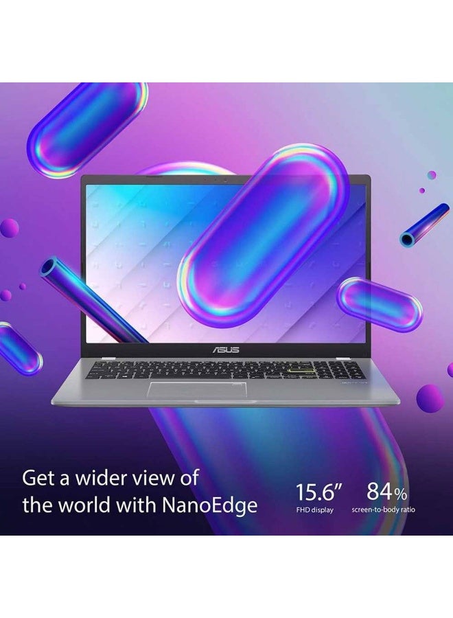 ASUS Viviobook Go 15  Laptop With 15.6-Inch Display, Intel Celeron-N4500 Processor/4GB RAM/128GB eMMC/Windows 11 Home English Peacock Blue - Image 2