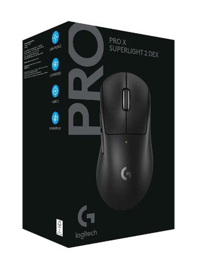 لوجيتيك Logitech PRO X SUPERLIGHT 2 DEX Black - Image 4