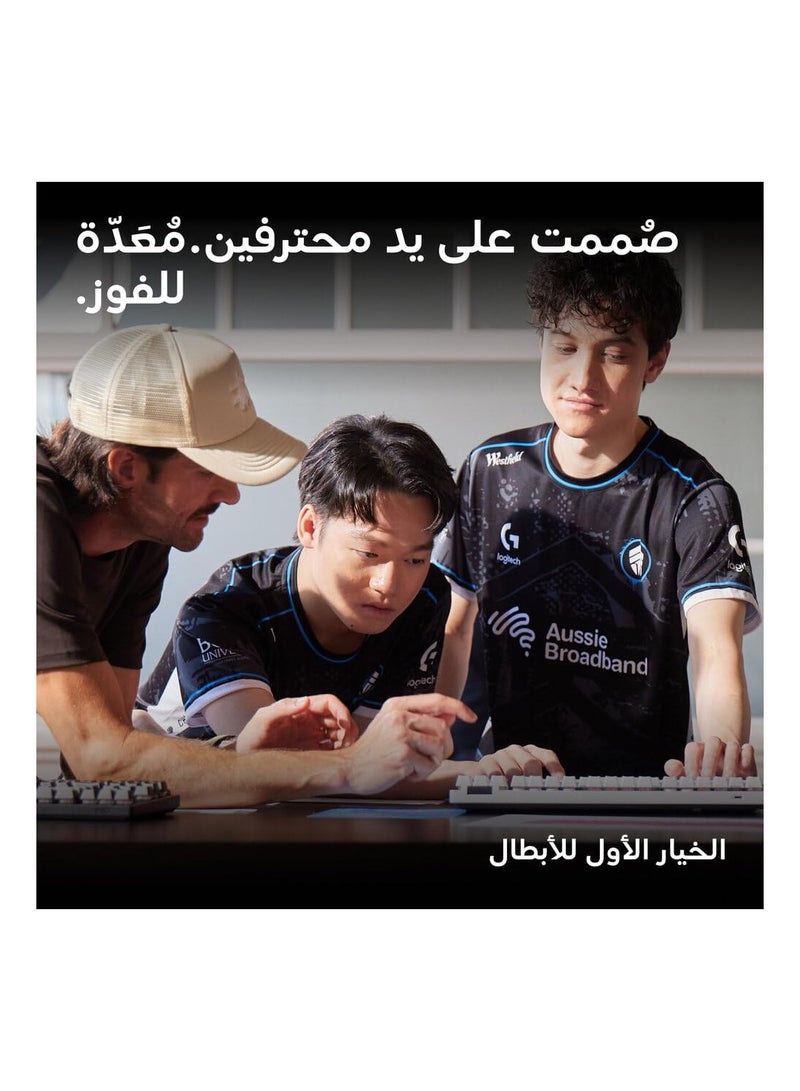 Logitech G PRO X SUPERLIGHT 2 DEX wireless gaming mouse, 60g pro-grade right-handed mouse with 5 programmable buttons, USB-C charging, 44k DPI sensor, up to 8 kHz polling for PC/Mac - Black - Image 3