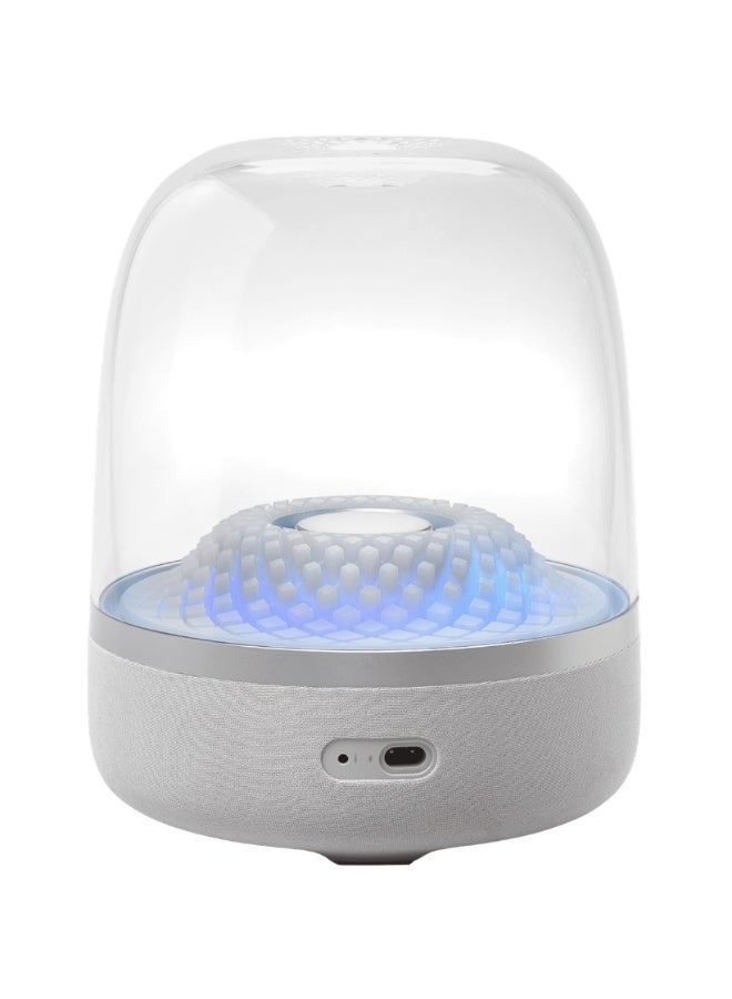 هارمان كاردون سماعة هارمان كاردون أورا ستوديو 4 بلوتوث، قبة ضوء محيطي، صوت قوي 360، أبيض - Image 2