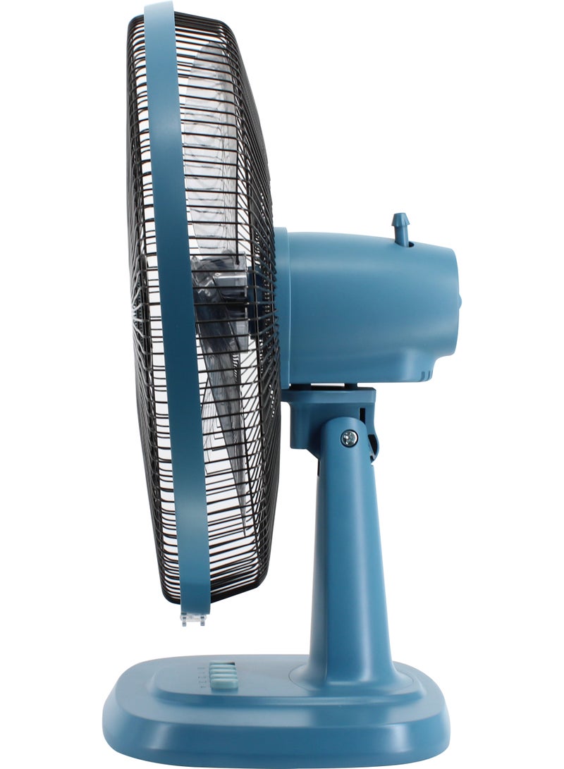 KHIND 16-Inch BLDC Table Fan | High-Efficiency Motor, Strong Air Delivery, Ultra-Low Power Consumption, 4-Speed Control, Durable AS Plastic Blades - TF1601DC | 2 Year Warranty TF1601DC Teal Blue - Image 4