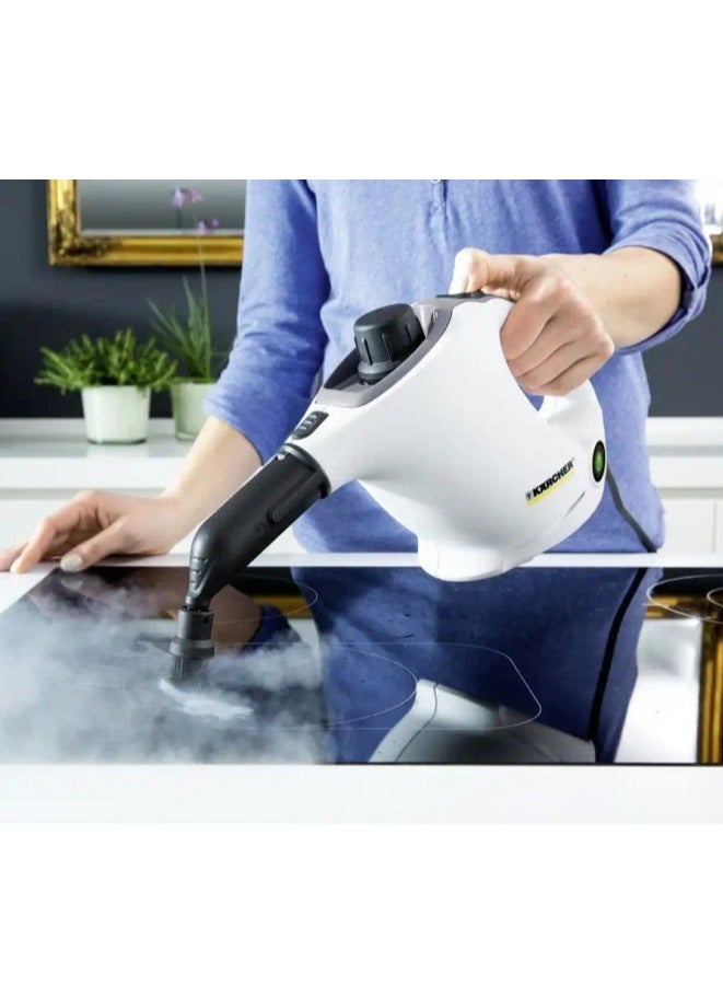 كارشر Karcher EasyFix Steam Cleaner, 1200 Watt, White– SC1 1200 W SC1 white - Image 2