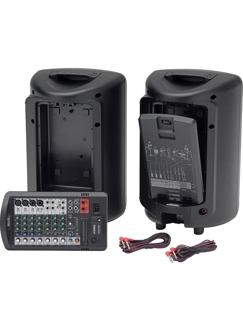 YAMAHA Portable PA System STAGEPAS600BT BLACK - Image 2