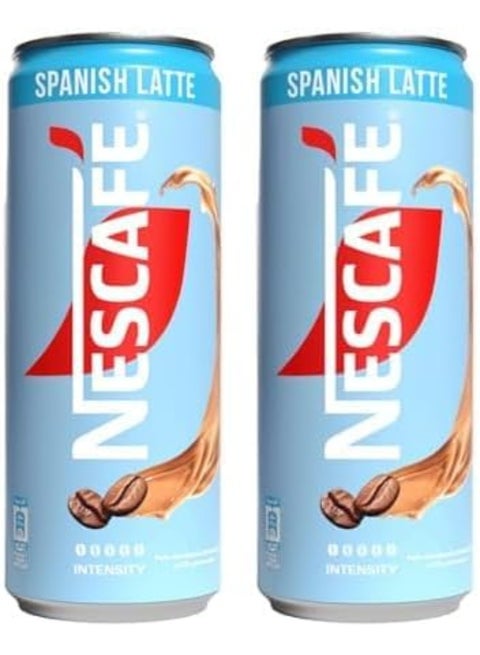 Iced Spanish Latte Ready-To-Drink (RTD) Coffee Beverage - 220ml - Pack of 2 CANNES VOLUME 440 MLml Pack of 2