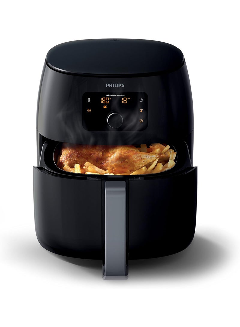 Philips Airfryer XXL - 2200W, 50Hz, 7.3L, 1.4KGs, Fat Removal Technology, Rapid Air Technology, Connected with HomeID APP, Black - HD9650/90 7.3 L 2225 W HD9650/90 BLACK - Image 2