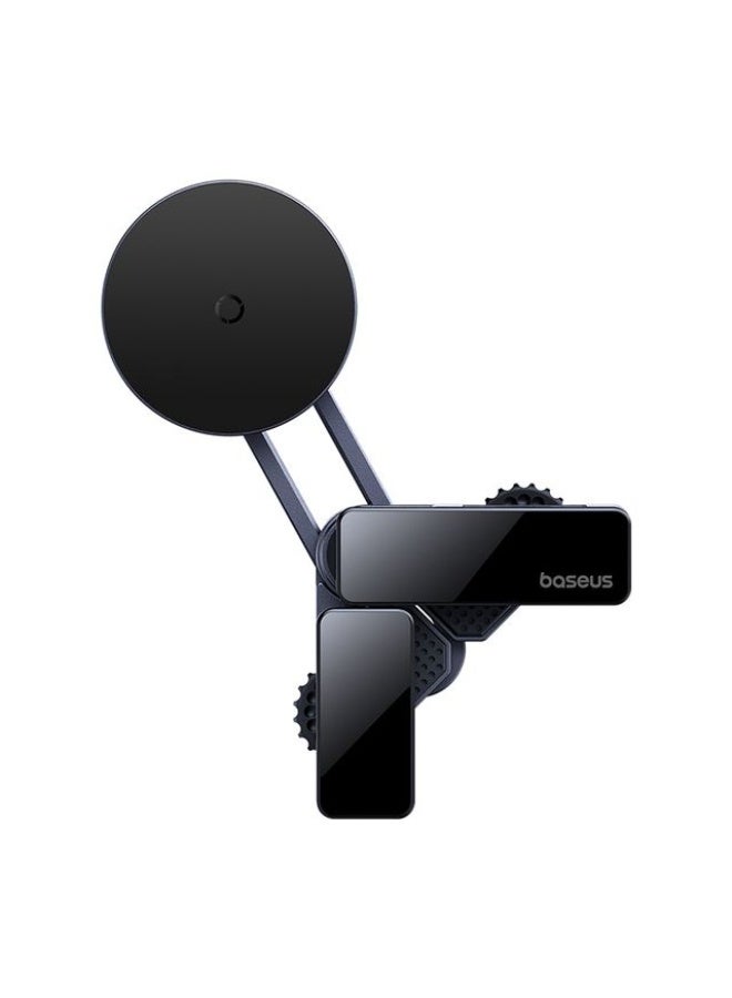 بيسوس MaxView Magnetic Car Phone Holder - Black - Image 1