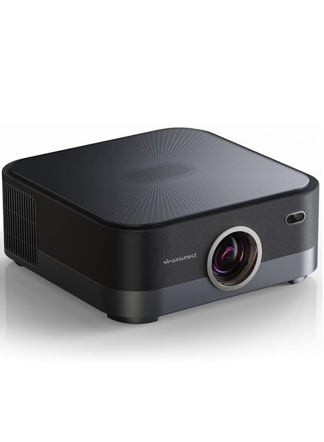 Wownect H24 Max Smart Projector, 700 ANSI Lumens 1080P Full HD, 4K Support, Auto Focus & Keystone, 24H Nonstop Use, Android Projector with WiFi 6 Bluetooth 5.1, Dustproof 300" Display PROJ-WO-114-AN Black - Image 1
