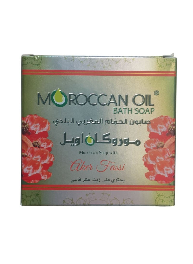 موروكان أويل Aker Fassi Bath Soap Red 250ml - Image 1