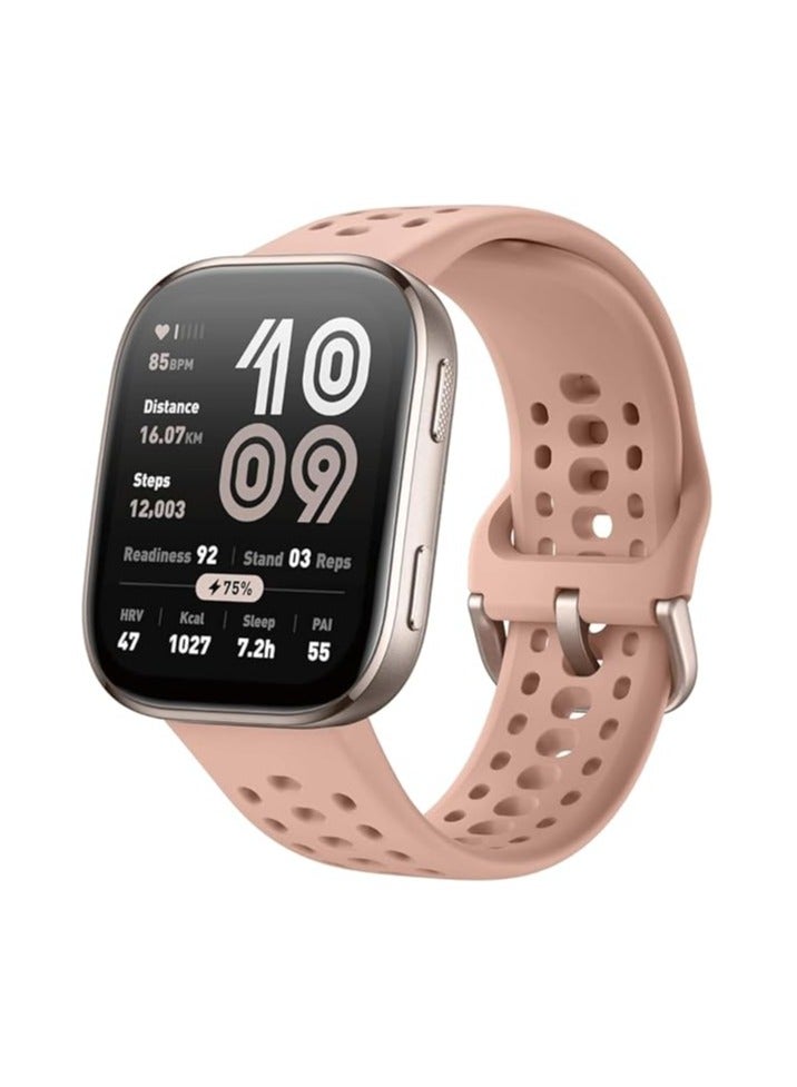 أمازفيت AMAZFIT Bip 6 Smart Watch 46mm, 14 Day Battery, 1.97" AMOLED Display, GPS & Free Maps, AI, Bluetooth Call & Text, Health, Fitness & Sleep Tracker, 140+ Workout Modes, 5 ATM Water-Resistance Blush - Image 4