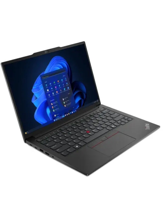 لينوفو Lenovo ThinkPad E14 Gen 6 Business Laptop | Core Ultra 7 155H | 16GB DDR5 RAM | 512GB SSD | 14" WUXGA Display black - Image 3