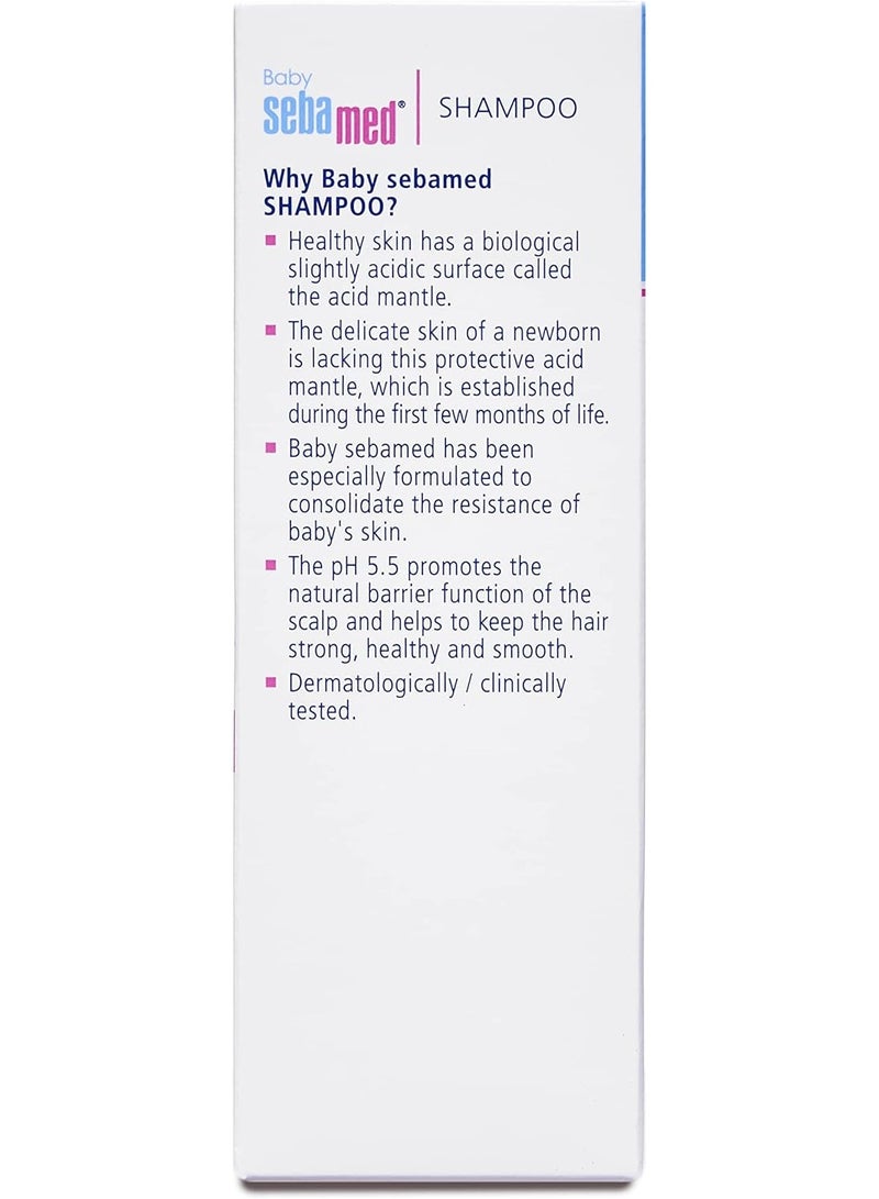 Sebamed Baby Ph 5.5 Clinically Tested Shampoo With Camomile For Delicate Scalp 150 ML - Image 4