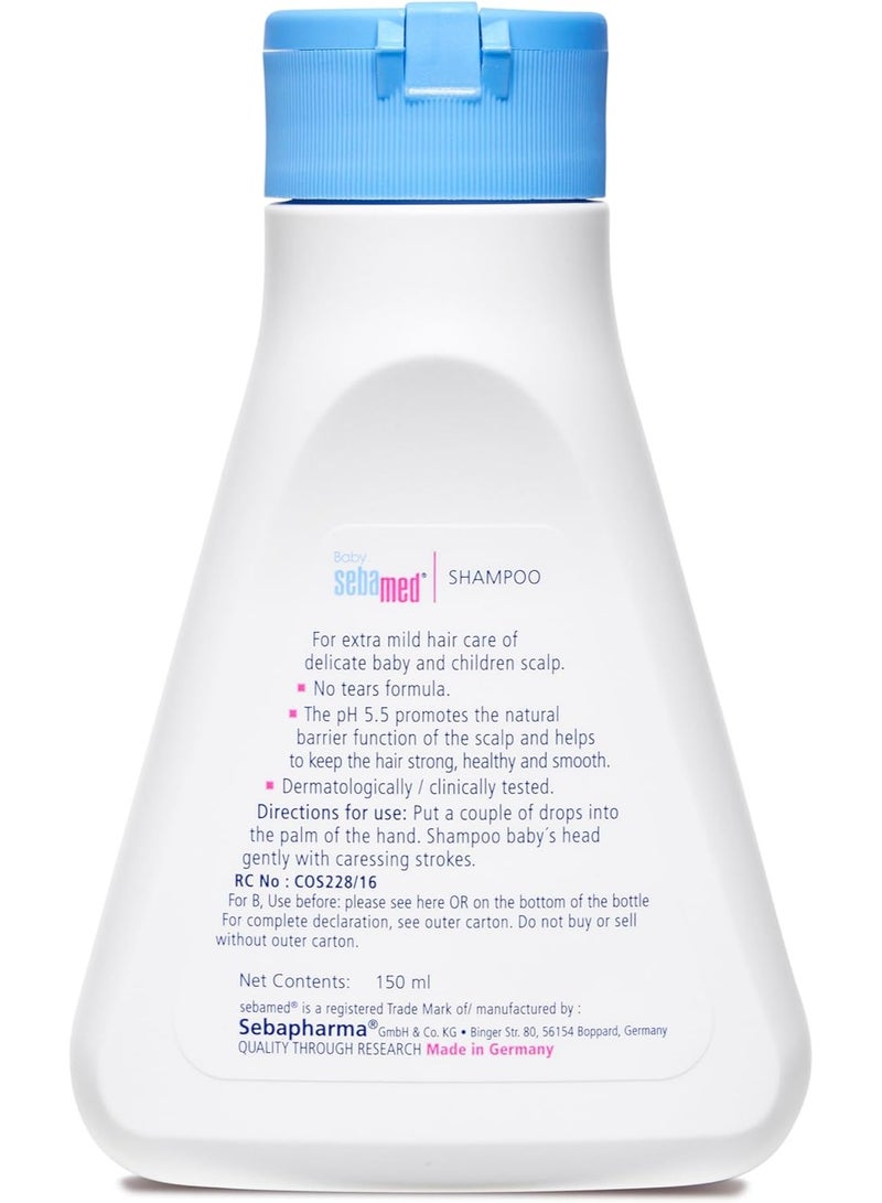 Sebamed Baby Ph 5.5 Clinically Tested Shampoo With Camomile For Delicate Scalp 150 ML - Image 3