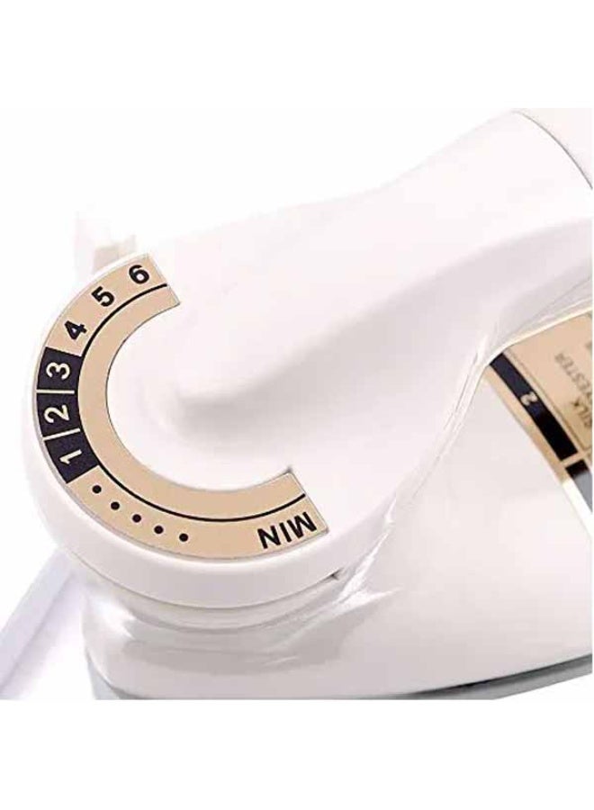 نيكاي Heavy Iron With Golden Teflon Coated Soleplate Overheating Protection 1200 W ND1724X White Golden - Image 4