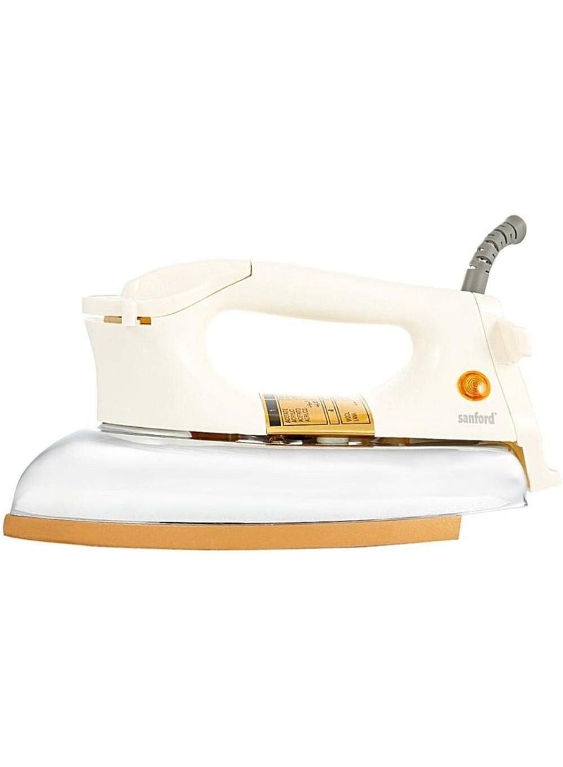 Sanford Dry Iron 1000 1200 W SF-20DI Offwhite Silver Golden - Image 3