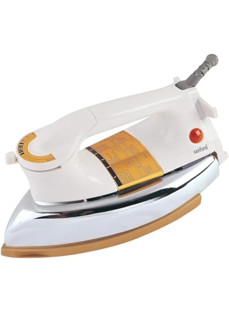 Sanford Dry Iron 1000 1200 W SF-20DI Offwhite Silver Golden - Image 2
