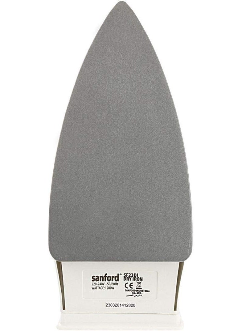 Sanford Dry Iron 1200 W SF23DI White - Image 4