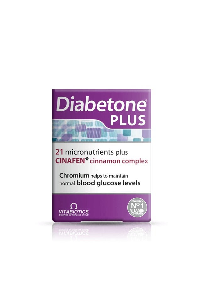 فيتابيوتيكس Diabetone Plus Cinafen Complex 84 Capsules