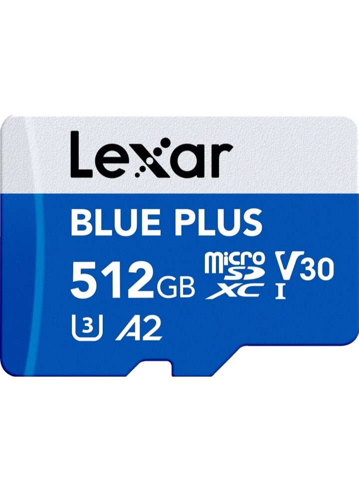 Lexar Blue Plus MicroSD Card - 512 GB - Image 3