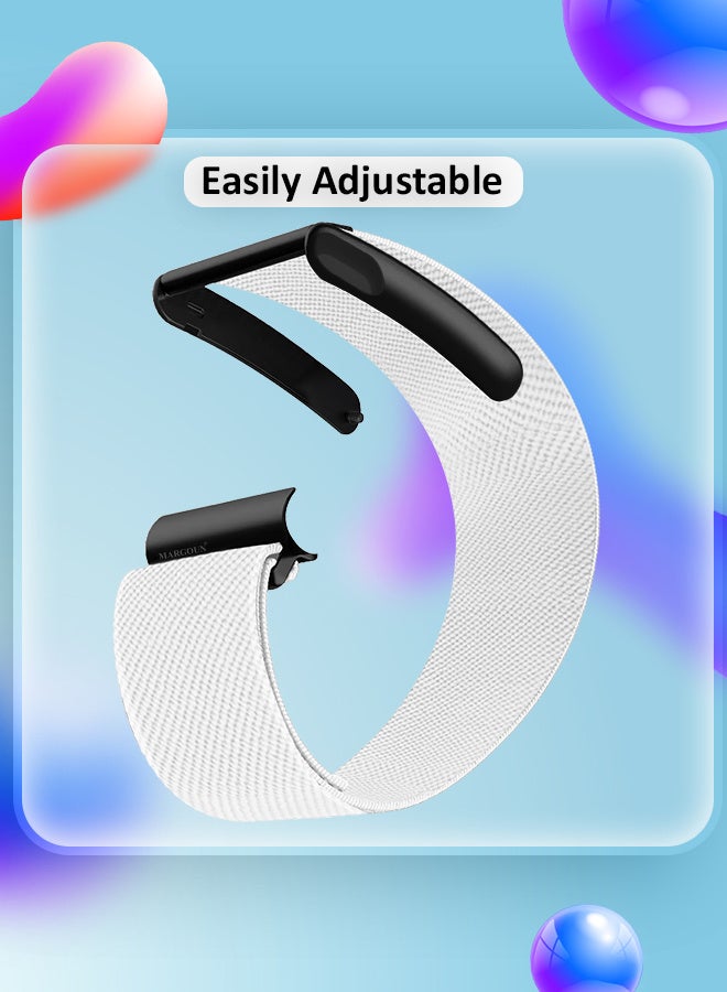 مارجون حزام رياضي نايلون قابل للتعديل متوافق مع Whoop Life MG - سوار بديل قابل للتنفس ومقاوم للماء - Image 5