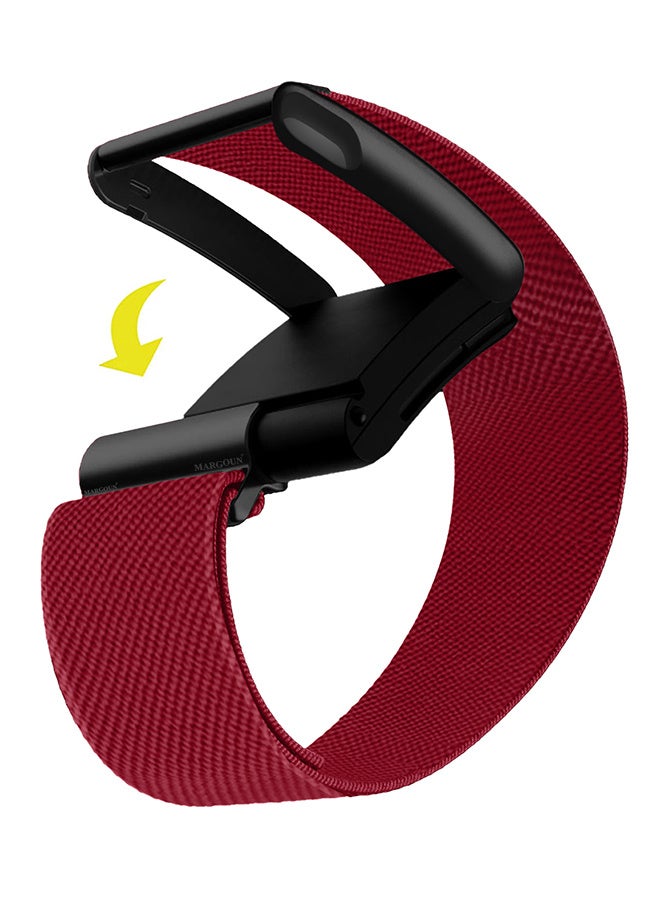 مارجون حزام رياضي نايلون قابل للتعديل متوافق مع Whoop Life MG – سوار بديل قابل للتنفس ومقاوم للماء - Image 1