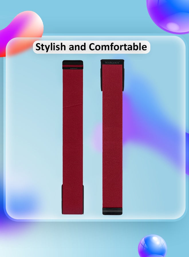 مارجون حزام رياضي نايلون قابل للتعديل متوافق مع Whoop Life MG – سوار بديل قابل للتنفس ومقاوم للماء - Image 4