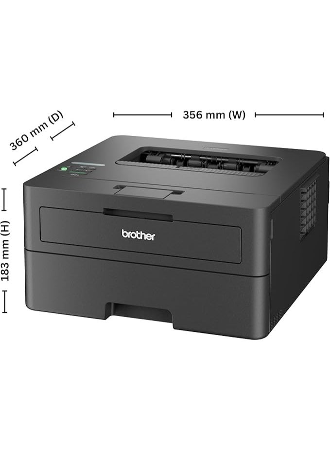 بروذر طابعة ليزر أحادية HL-L2460DN A4 – سرعة 34 صفحة في الدقيقة، طباعة مزدوجة، إيثرنت وUSB - Image 5