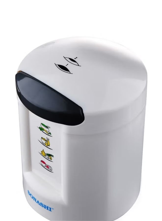 سوناشي 500 مل مفرمة لحم متعددة الوظائف / قاطع طعام وعاء غير قابل للكسر | 300 واط | شفرات مزدوجة من الفولاذ المقاوم للصدأ | إعدادين للسرعة | حماية من السخونة الزائدة ونظام قفل الأمان | تقطيع، تكسير وفرم | SMC-22 أبيض - Image 4