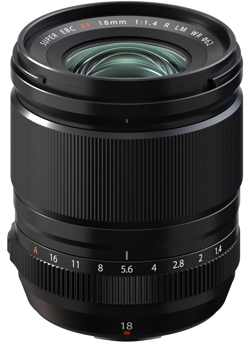 فوجي فيلم FUJIFILM XF 18mm f/1.4 R LM WR Lens black - Image 2