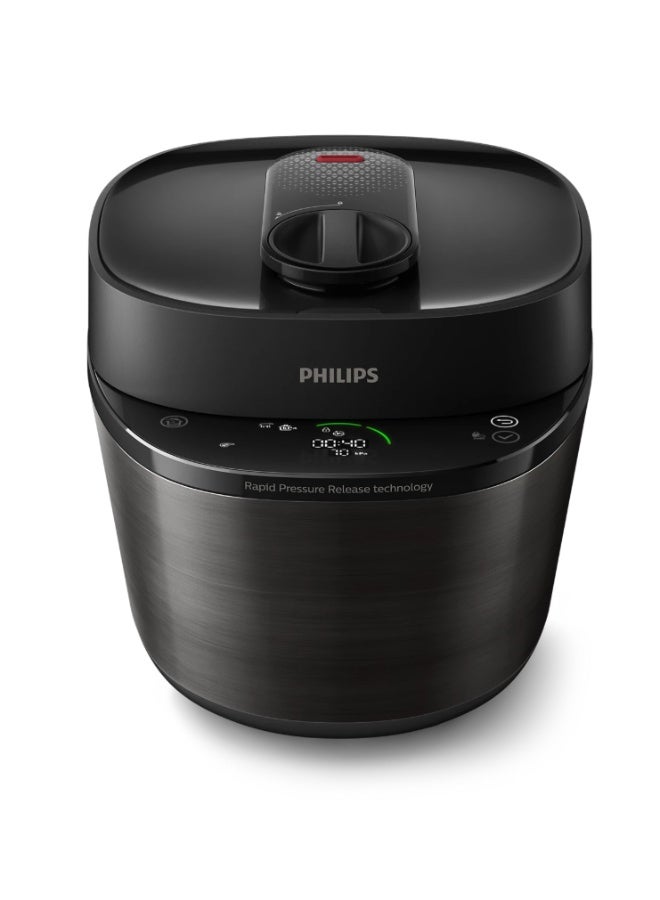Philips All-in-One Cooker Pressurized HD2151/62 5 L 1090 W HD2151/62 BLACK - Image 1
