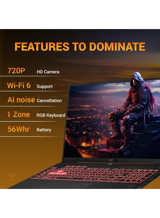 ASUS TUF Gaming A16 (FA607NUG-WH73) 16″ WUXGA Gaming Display, AMD Ryzen 7 7445HS Processor/16GB DDR5 RAM/512GB SSD/NVIDIA RTX 4050 6GB/Windows 11 Home English Jasper Gray - Image 5