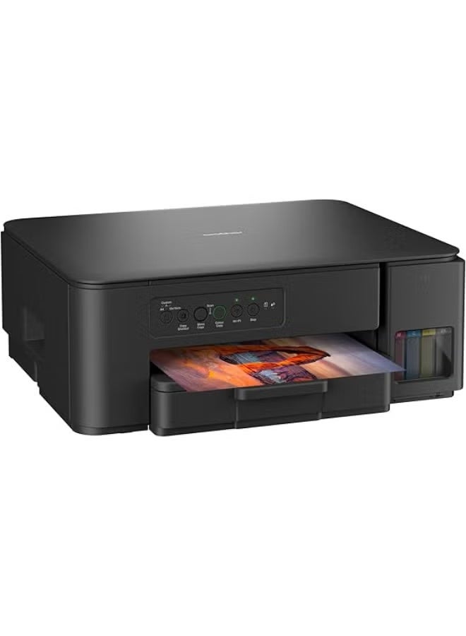 brother Wireless All In One Ink Tank Printer, DCP-T430W, Wireless & Mobile Print, Ultra Compact Design-black BLACK - Image 2