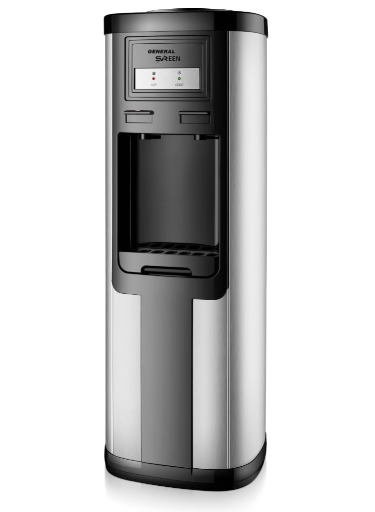 SREEN Water Dispenser - Hot & Cold - 550W SRW-100SB black