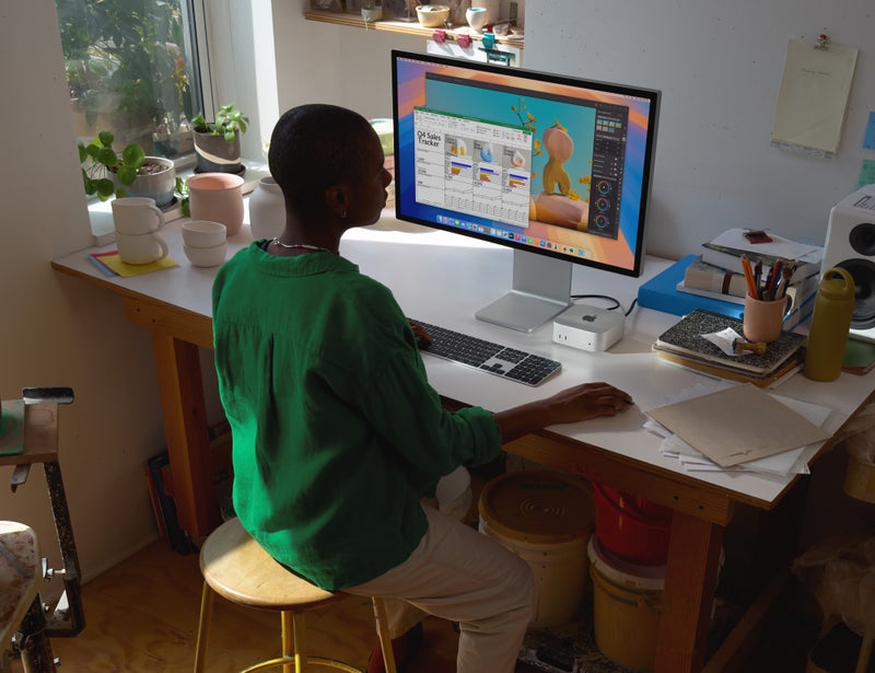 Apple Mac Mini Desktop Computer, M4 Chip 10-Core CPU 10-Core GPU Processor/24GB RAM/1TB SSD Silver - Image 4