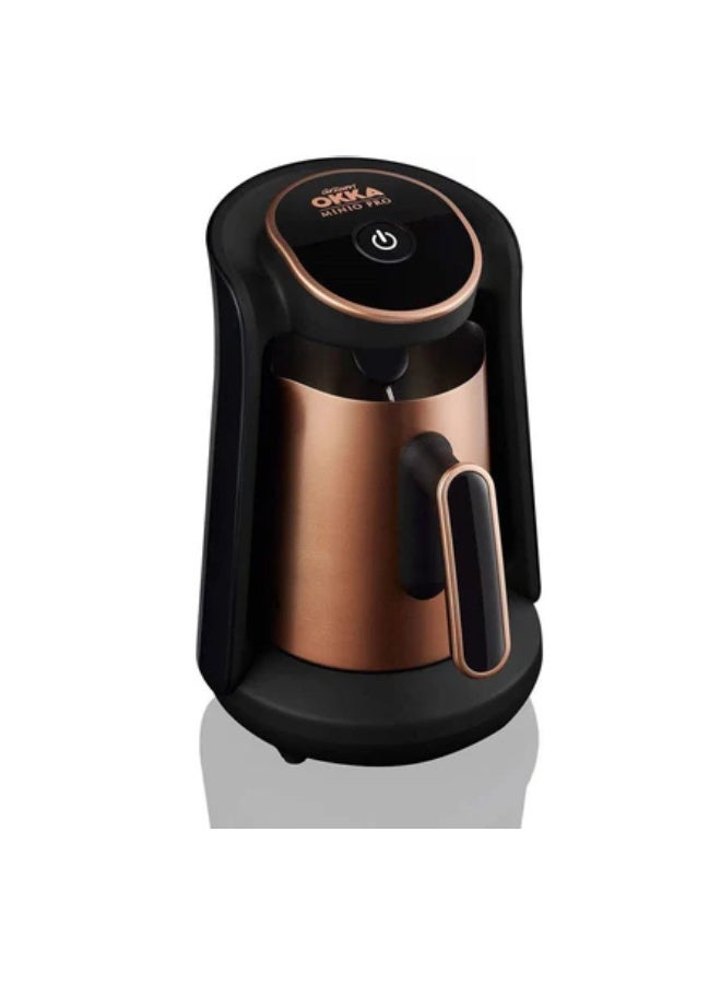 أرزوم Okka Minio OK0010 Turkish Coffee Machine | 4-Cup Capacity | 480W Power | Anti-Overflow System 400 ml 480 W OK0010 brown - Image 1