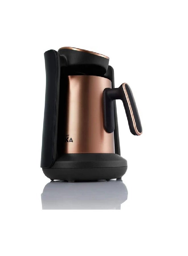 أرزوم Okka Minio OK0010 Turkish Coffee Machine | 4-Cup Capacity | 480W Power | Anti-Overflow System 400 ml 480 W OK0010 brown - Image 3