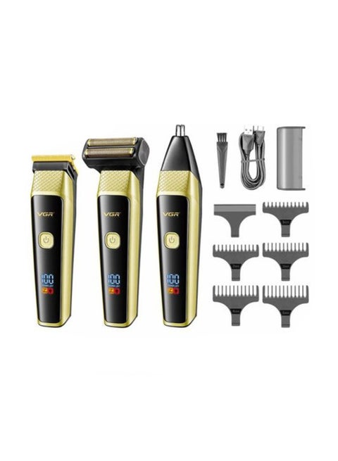 V-366 Limited Edition Professional 3 in 1 Grooming Kit (Gold/Black)
