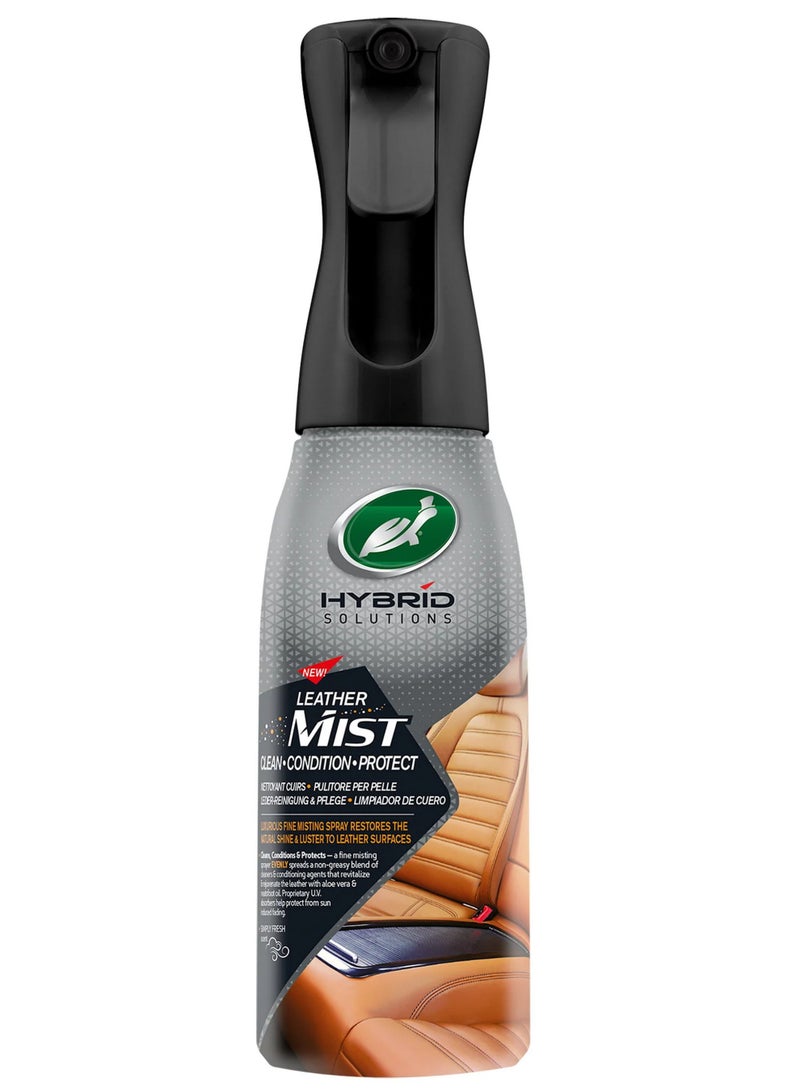 Turtle wax Hybrid Solutions Car Leather Cleaner & Conditioner Misting Spray 591ml - Image 1
