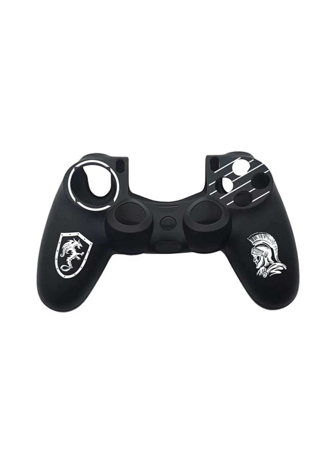 Sony DualShock 4 Wireless Controller for PlayStation 4 Bundle with PS4 Silicone Anti-Slip Shockproof Skin Spartan Warrior Soft Rubber Grip Protective Sleeve for PS4 Wireless Controller - Image 4