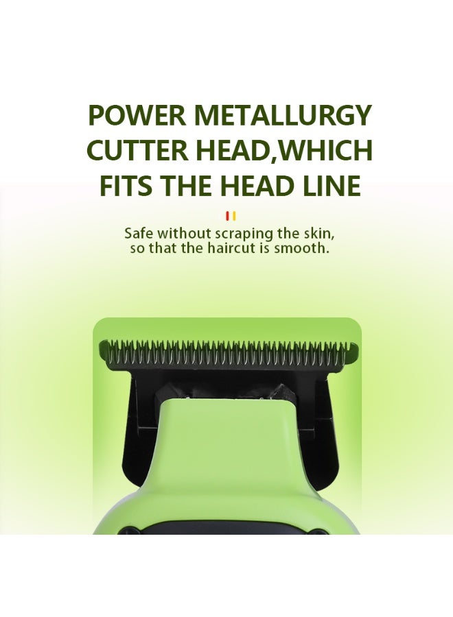Kemei KM-1863 Rechargeable Hair Trimmer – Ceramic & DLC Blades, 9000RPM High-Speed Motor, 180 Minutes Runtime, 2.5H Charging, 2500mAh Battery multicolour - Image 2